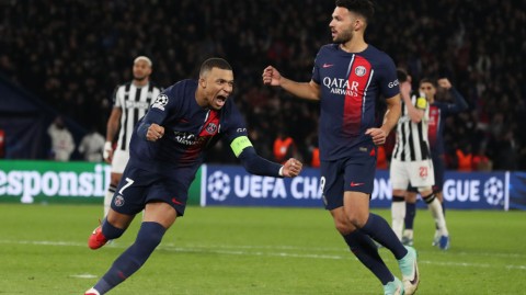 功亏一篑！登贝莱点球被扑+维蒂尼亚闪击威洛克救主 巴黎1-1纽卡双双跌入欧冠附加赛