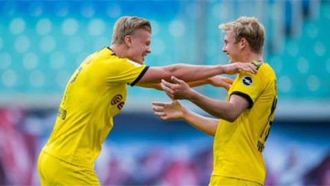 半场战报：多特3-0美因茨，瑞尔森助攻戴帽，吉拉西头球双响